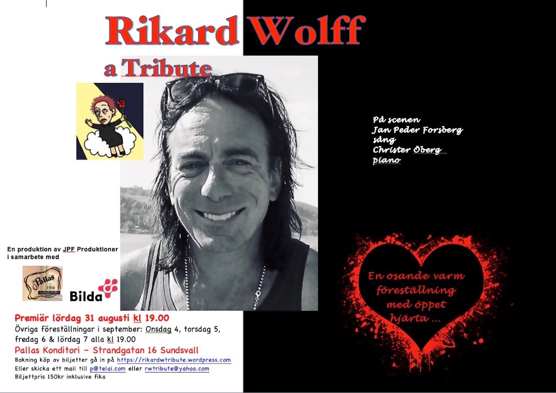 Rikard Wolff a Tribute – 5 föreställningar