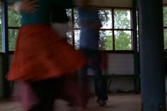 Folkdanskurs på Tingshuset