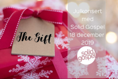 The Gift – Julkonsert med Solid Gospel på Reningsborg i Frölunda