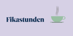 Fikastund och samtal för daglediga